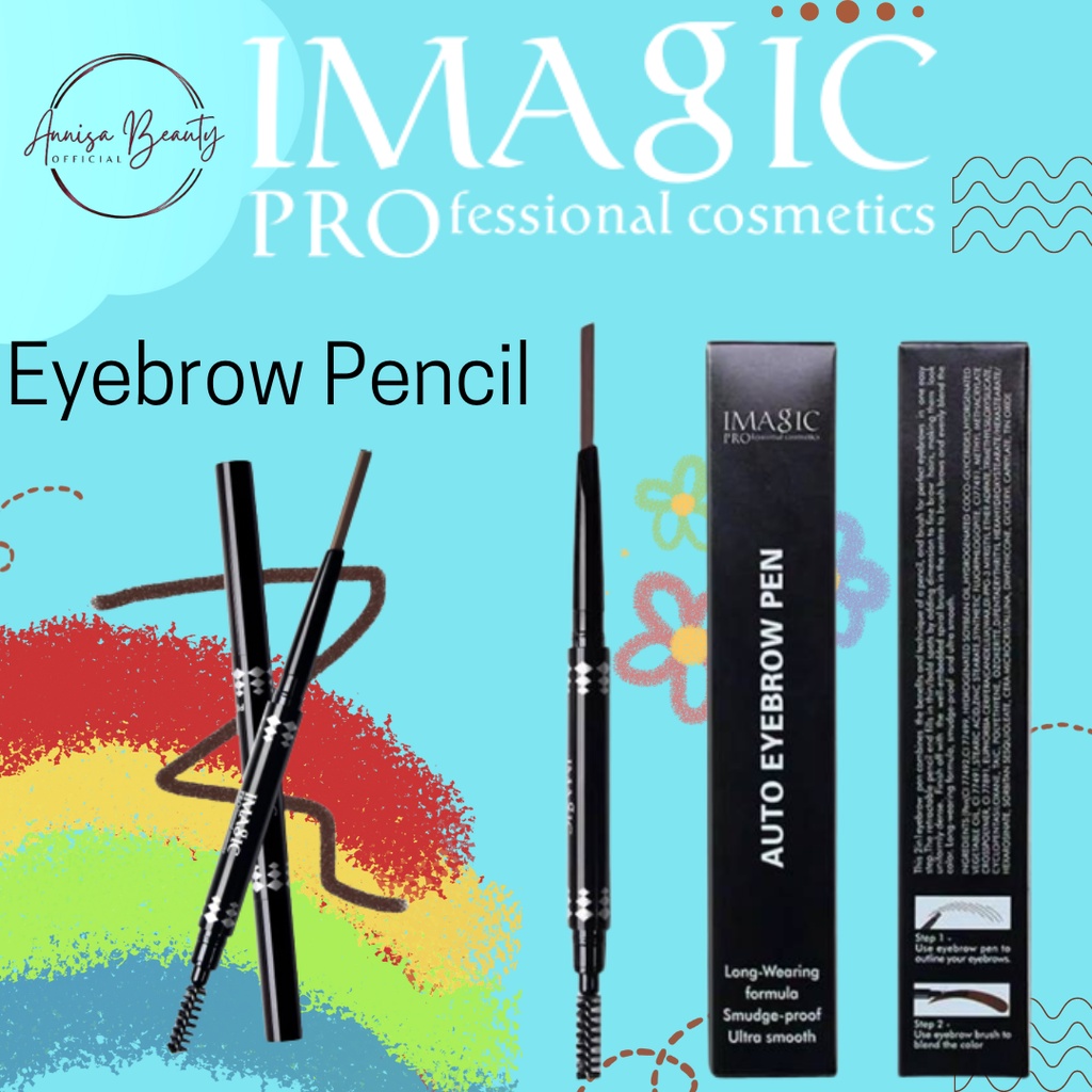 [ Harga Promo ] [ 100%ORIGINAL &amp; READY ] IMAGIC Eyebrow Pencil - Pensil Alis EY302