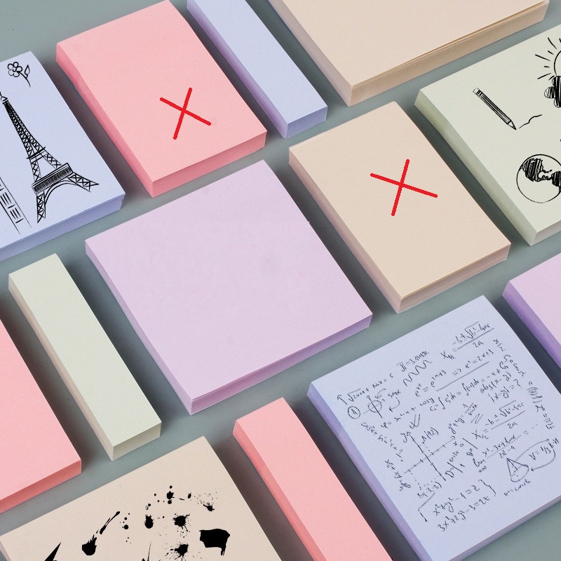 

IDgrosir Memo Pad Sticky Notes Memo Kertas Pastel IDG-ST0113