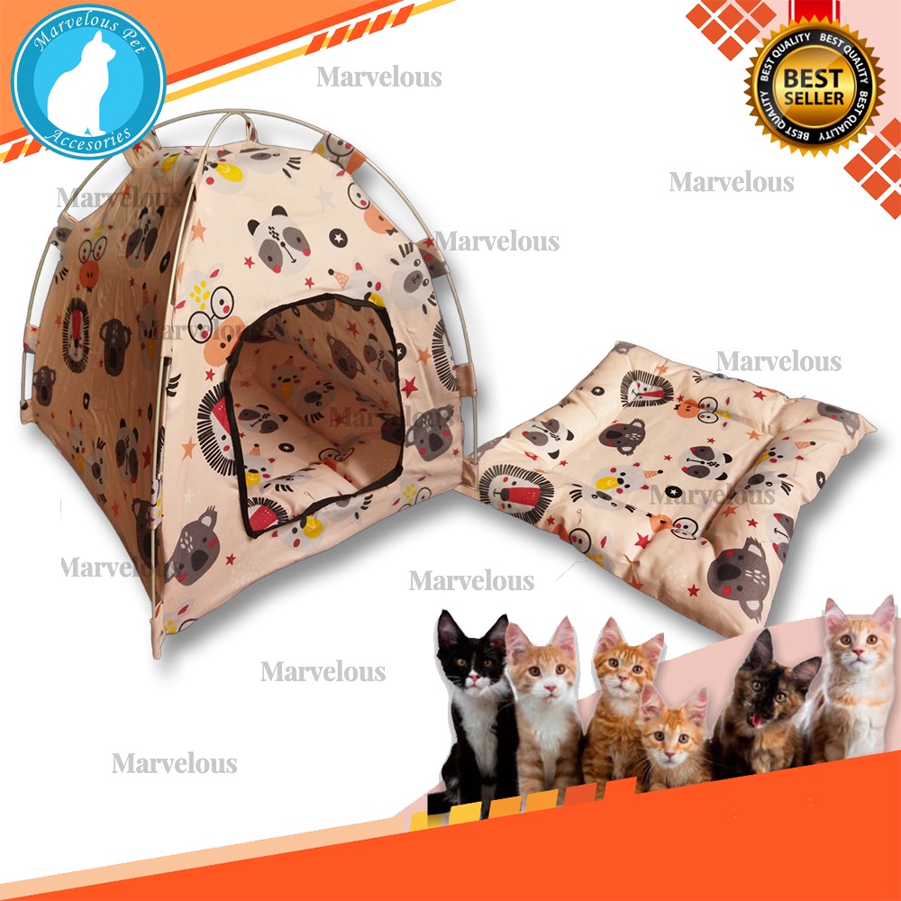 Tenda Kucing Murah Gratis Alas Kasur Tenda Ukuran All Size