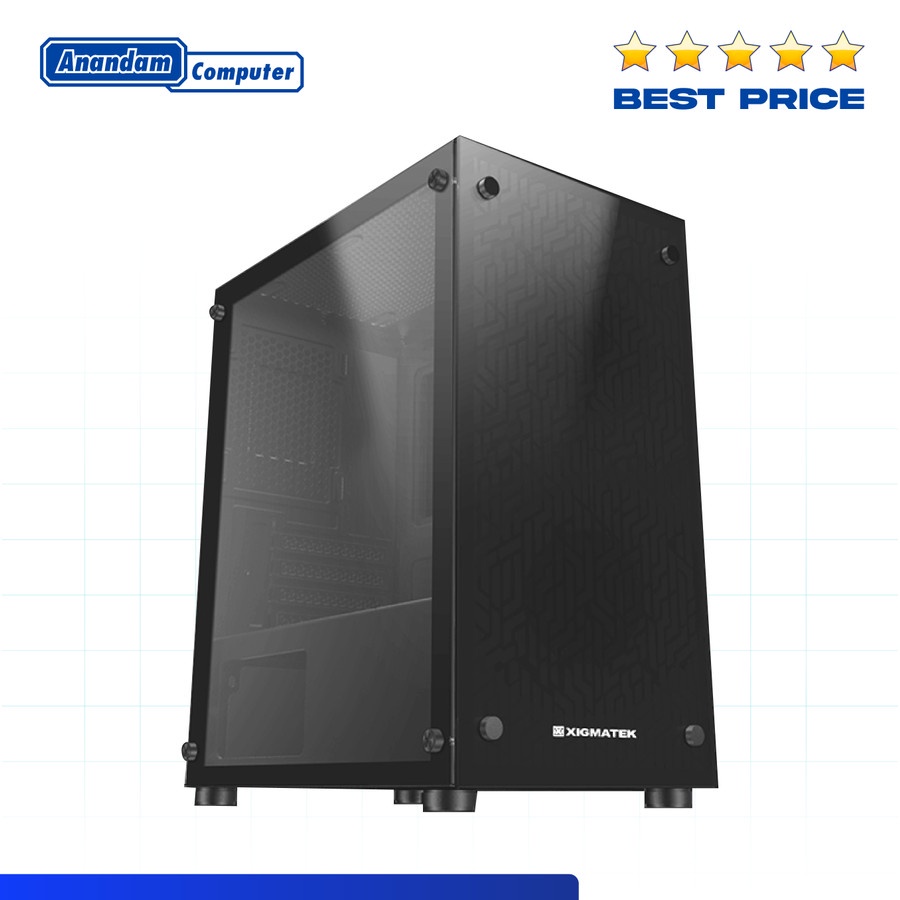 XIGMATEK NYM Casing Gaming PC Case Xagatek