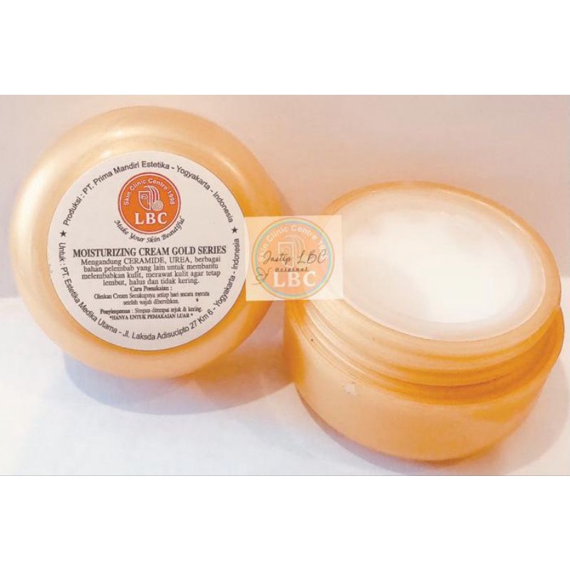Moisturizing cream gold series LBC (krim pelembab)