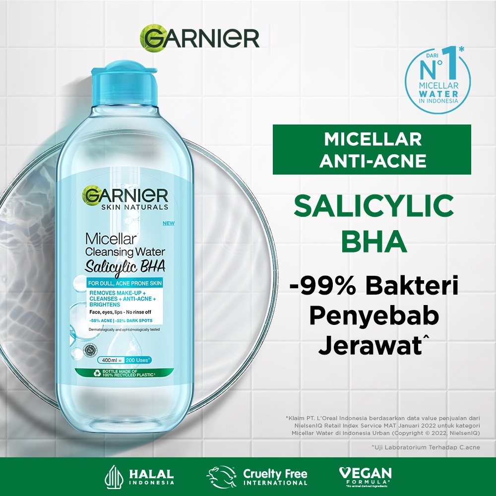 GARNIER Micellar Cleansing Water Salicylic BHA