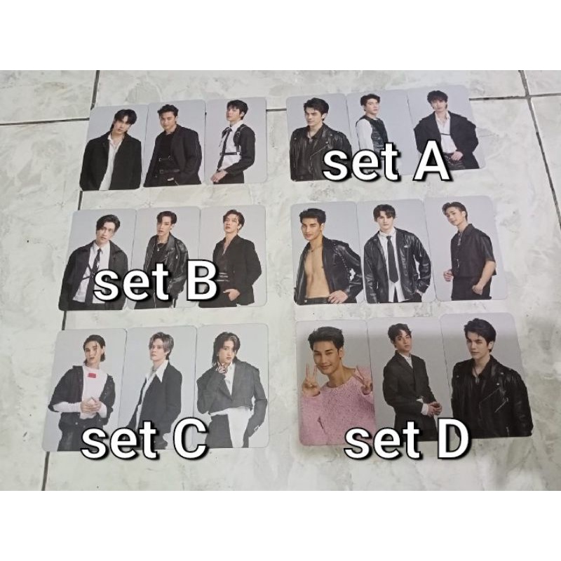 photocard kinnporsche send off/photocard mamba