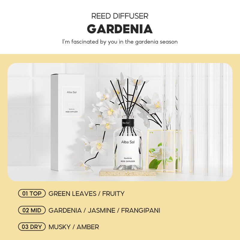 OHSOME KKV Alba Sol Reed Diffuser