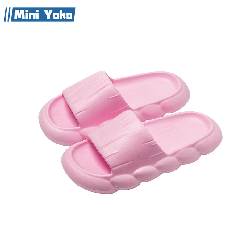 Mini Yoko Sandal jelly wanita import korea terbaru 2022 Sendal rumah murah lucu awan Sandal selop karet anak perempuan Anti Slip Elastic Empuk EVA Sandal kamar mandi