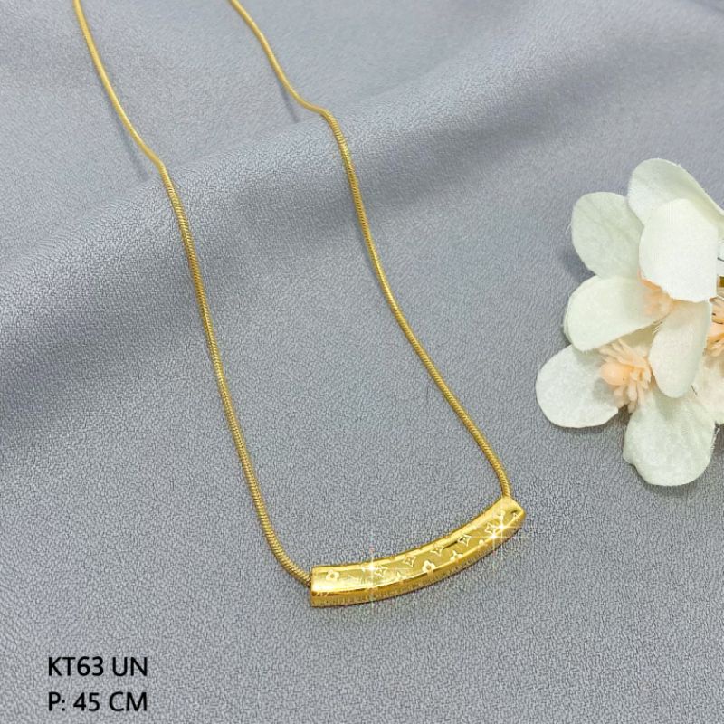 Kalung Titanium Wanita Style Korea KT63 UN