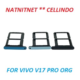 SIMTRAY-SIMLOCK-SIM HOLDER-SIM SLOT VIVO V17 PRO-BLACK