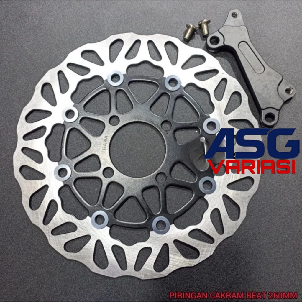 Piringan Cakram Variasi 260mm Disc Motor Beat ESP Fi Scoopy Vario 110 Beat