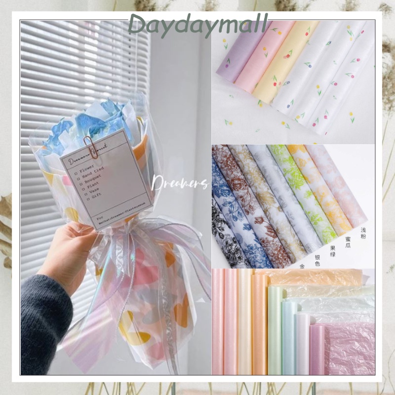 FLOWER WRAPPING COTTON PAPER KERTAS BUKET TISSUE SERAT PEMBUNGKUS BUNGA 6238