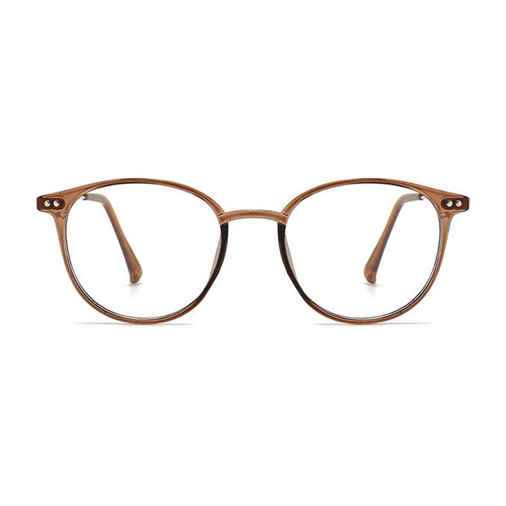 Lily Kacamata Baca Frame Kantor Simple Vintage Anti-Blue Light