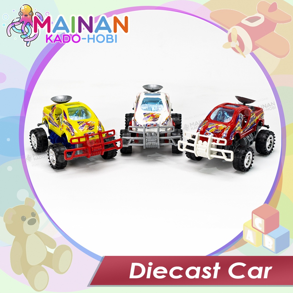 KADO MAINAN ANAK MINIATUR DIECAST CAR MOBIL JEEP SPORT