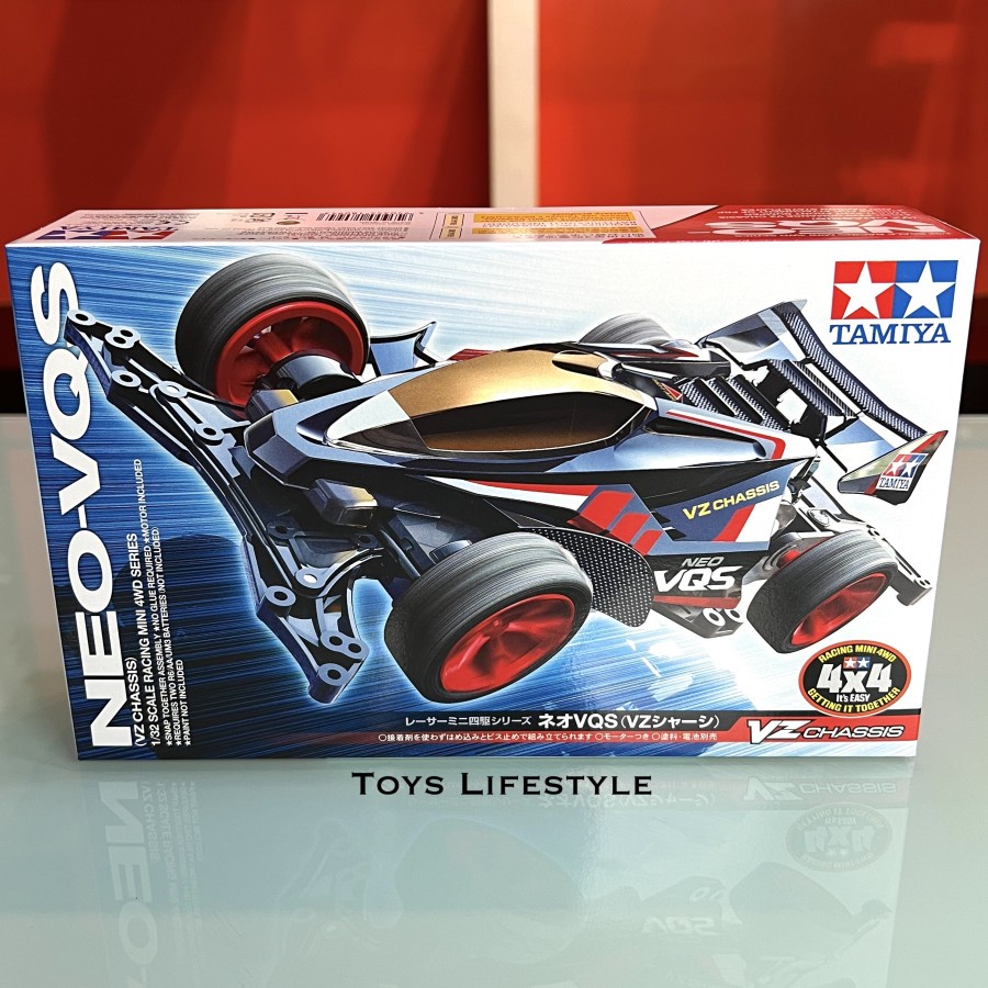 Mainan Rakit Mobil Tamiya Mini 4WD - Neo VQS (ORIGINAL)