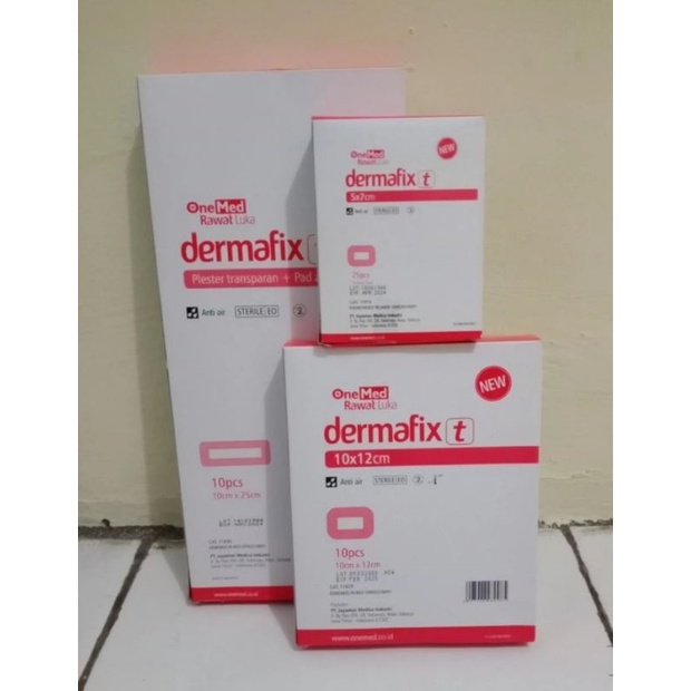 Plester Anti Air Dermafix / Plester Luka Operasi Anti Air Dermafix t