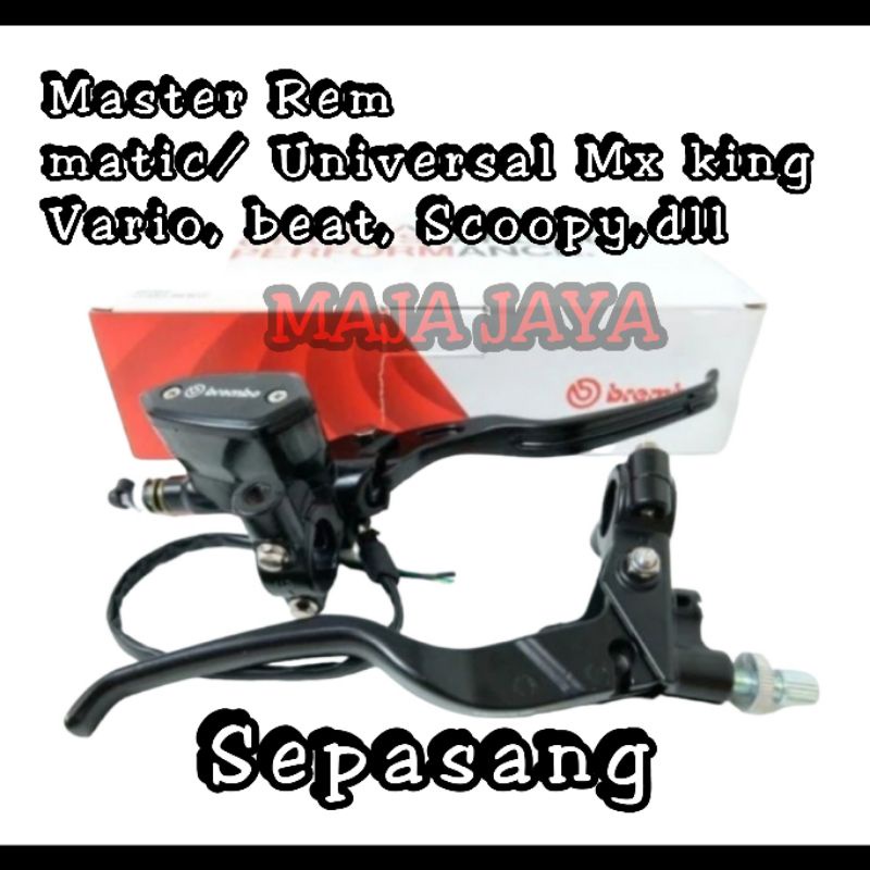 Master rem variasi 1 set kanan kiri kopling master rem model RCB Master rem Matic / Universal