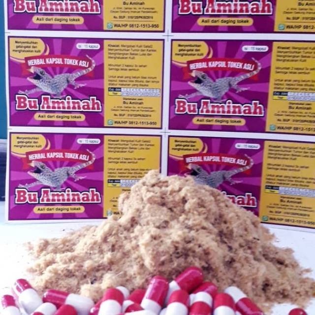 

Gratis Ongkir Kapsul Tokek Asli Obat Penyakit Kulit termurah