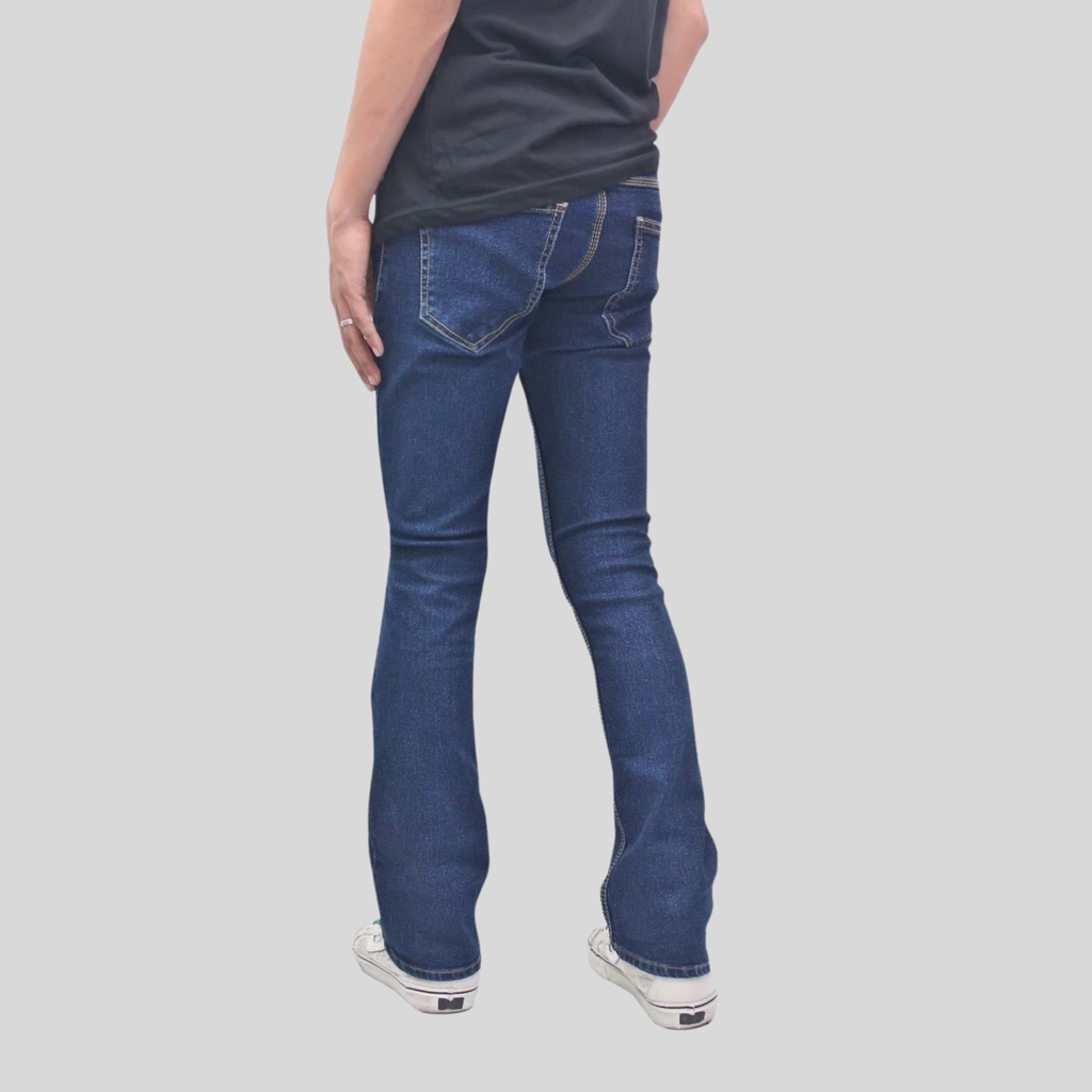 Celana Jeans Pria Slim Fit Cutbray Cowok Panjang Bootcut Skinny Model Cut Bray Soft Jeans Premium