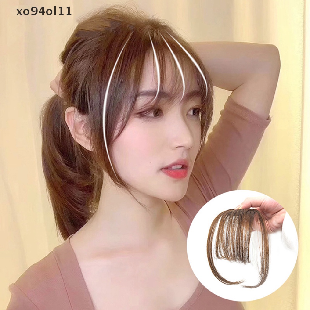 Xo Wig air Bangs Hair Short Hairpieces Untuk Hair Extension Clip In Front Hair Bangs OL