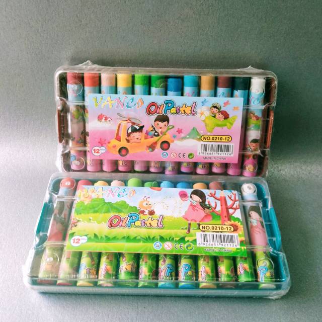 

Crayon / Krayon Murah Mini Vanco 12 Warna