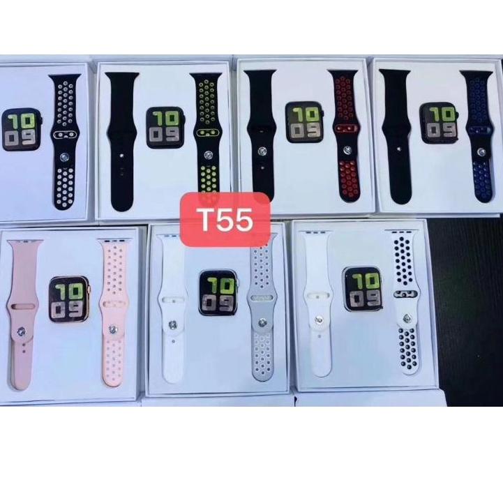 Terbaru | KSH|smart watch T55 fitpro man/women spedo meter heart rate 2strap