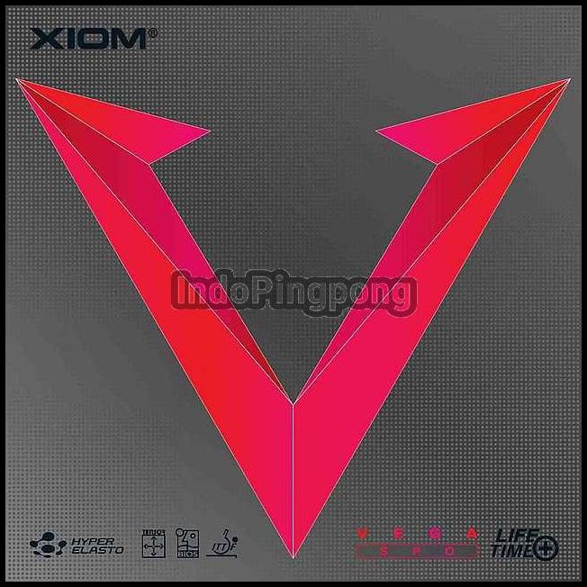 Xiom Vega Spo ~ Short Pips Rubber Karet Bintik Serang Pendek