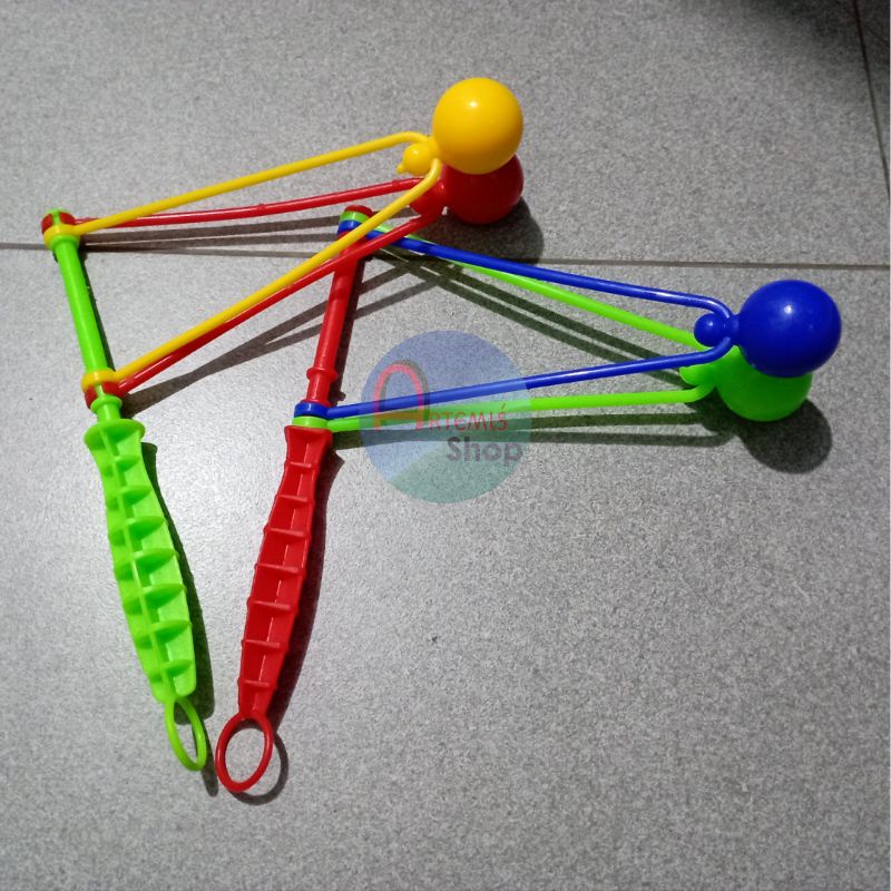 Latto Latto / Lato Lato / Tek tek / Etek etek Gagang Pegangan Mainan Anak