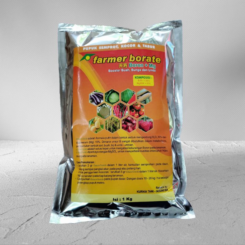 BOOSTER BUAH FARMER BORATE 1 KG