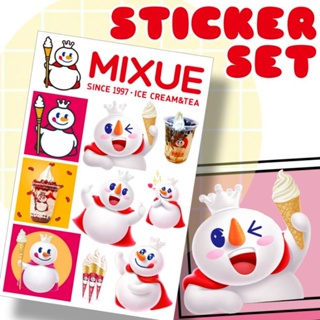 Sticker Set Mixue