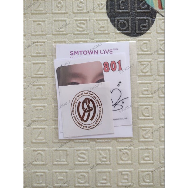 MD SMTOWN SMCU AR TATTOO TATO TATOO RED VELVET RV IRENE