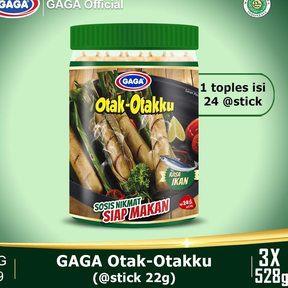 

♢ Beli 2 Toples GAGA Otak-otak 21g GRATIS 1 Toples GAGA Otak-otak 21g. (GG49) ✤