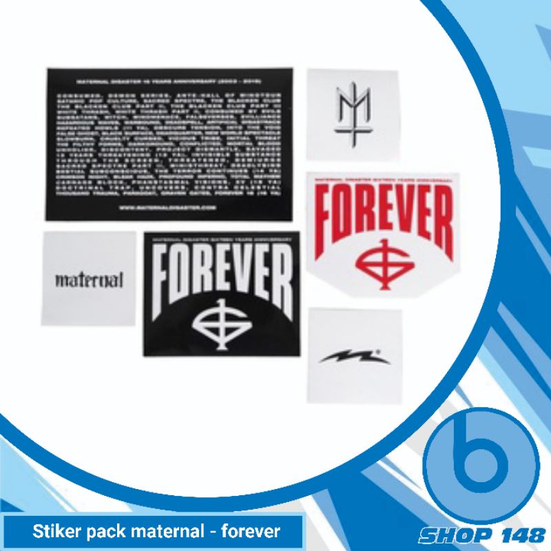 Stiker Maternal Disaster/Maternal Forever/stiker pack maternal disaster