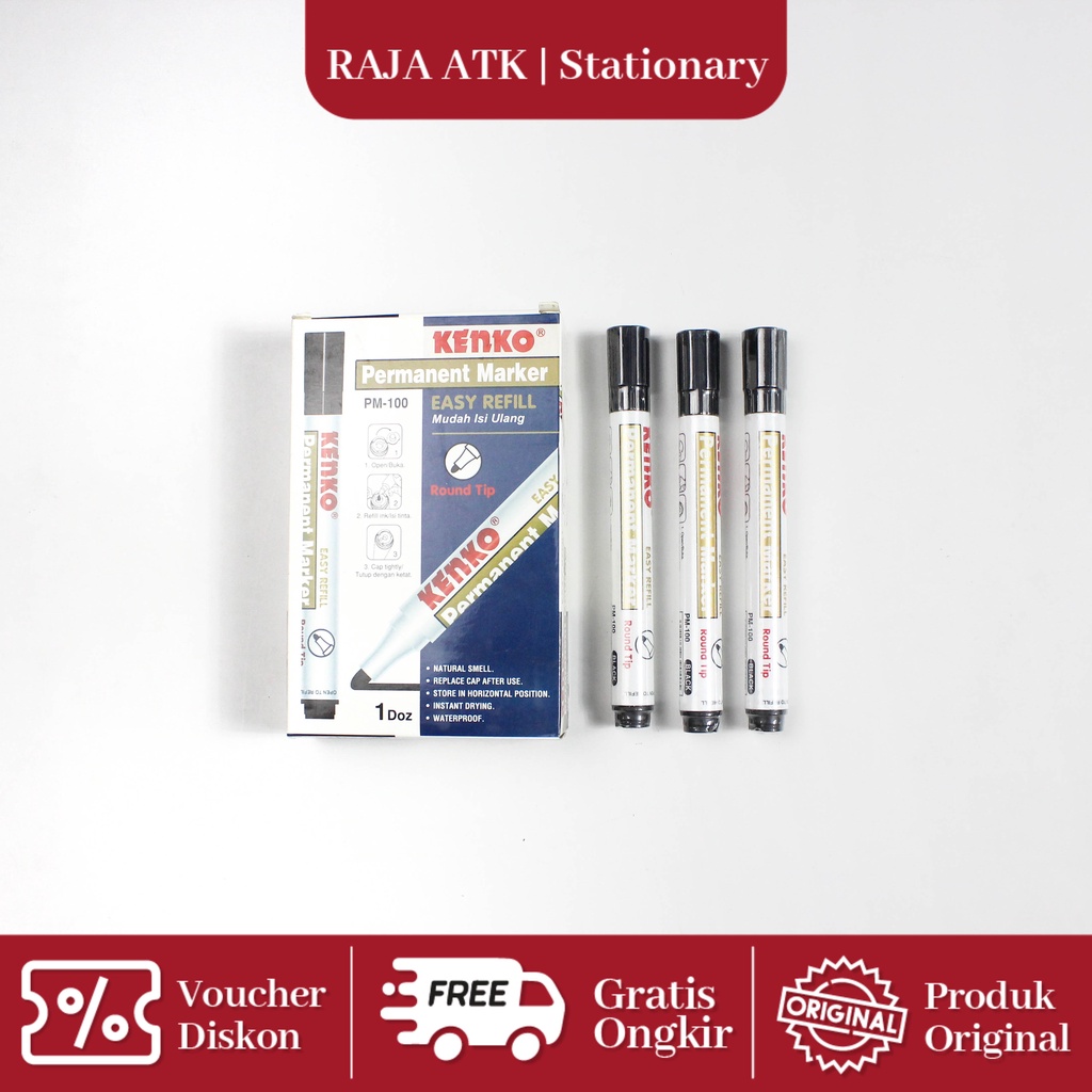 

SPIDOL MURAH KENKO PERMANEN PM-100
