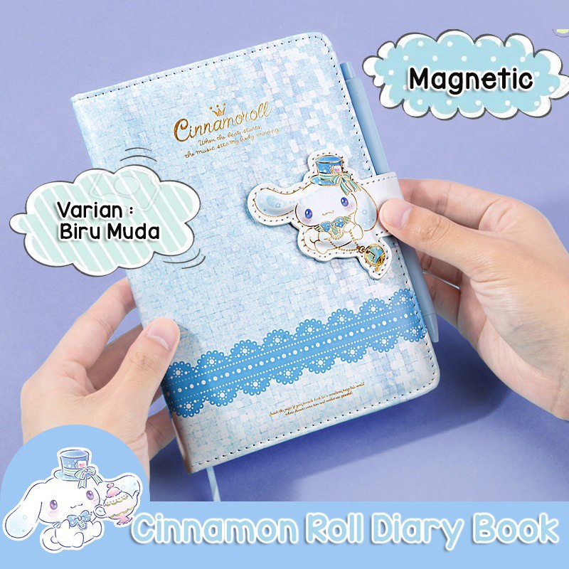 BUKU DIARY ALBUM CINNAMOROLL DIARY LUCU BUKU AGENDA CINAMOROL BUKU JURNAL JOURNAL HK HELLOKITTY NOTEBOOK SANRIO NOTEBOK @banyak
