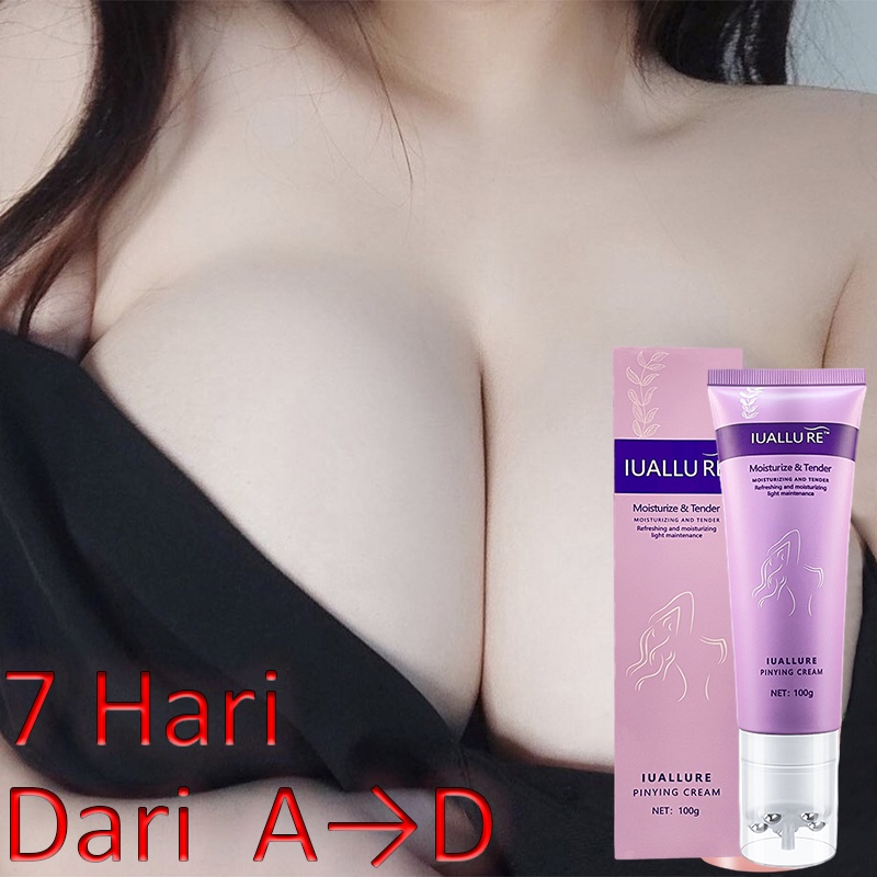 Krim pembesar payudara Breast cream Pembesar payudara Cream pembesar payudara Perawatan payudara 100G Cara tercepat dan paling efektif untuk mengencangkan dan montok payudara 100% asli asli Ekstrak tumbuhan alami Aman dan tidak berbahaya