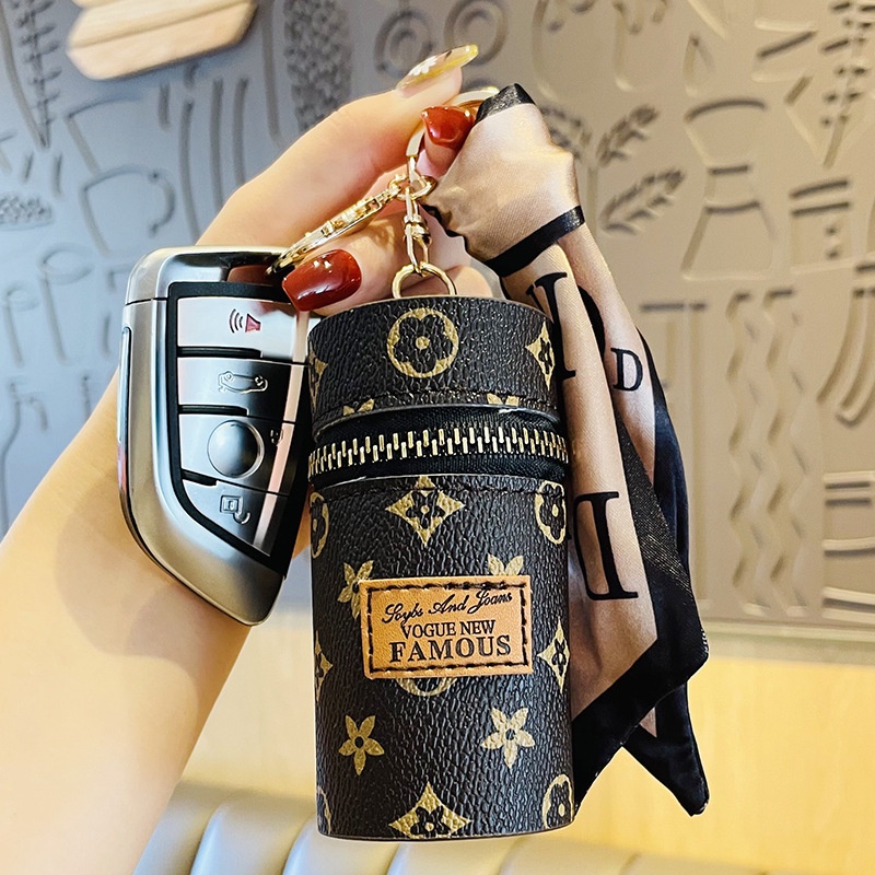 FAMOUS Mini Dompet Tabung Pouch Lipstik Wanita Remaja Cute Korean Style By Chikoisme NR