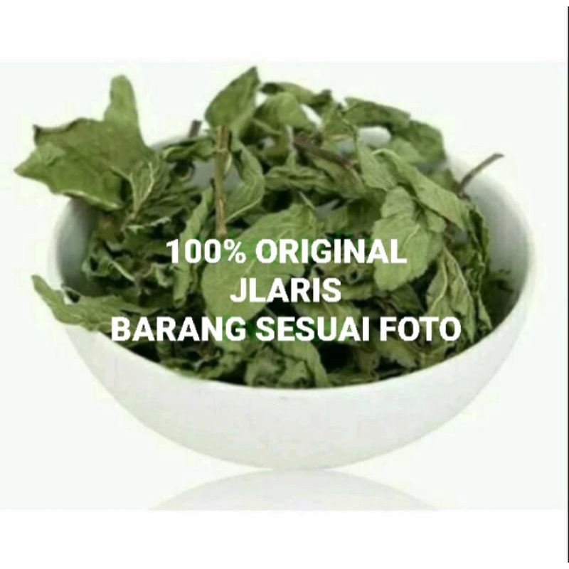 Grade A, Full Daun] Bo He / Daun Mint Kering 1kg / Menthol