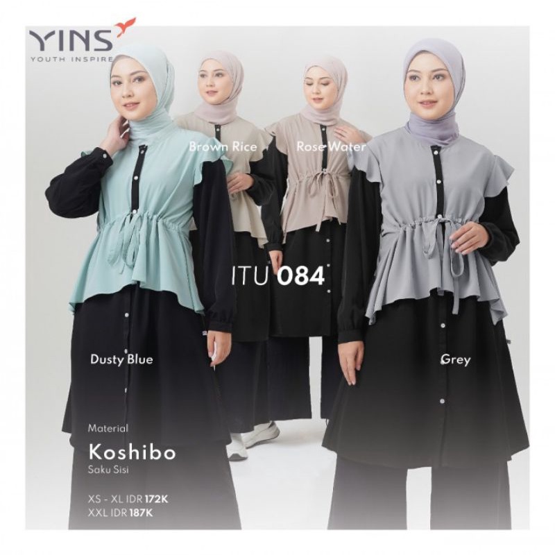 (BISA COD) TUNIK INSPIRE ITU 084 TERBARU/ATASAN NIBRAS/ATASAN WANITA/TUNIK INSPIRE NIBRAS