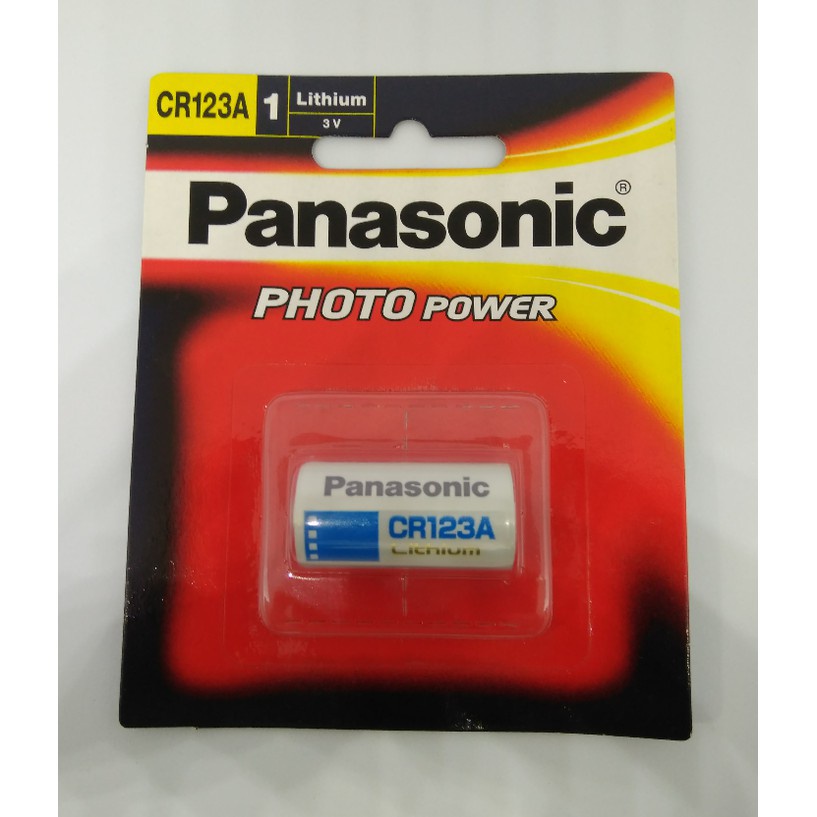 Baterai Panasonic CR123A 3V - Promo NUM