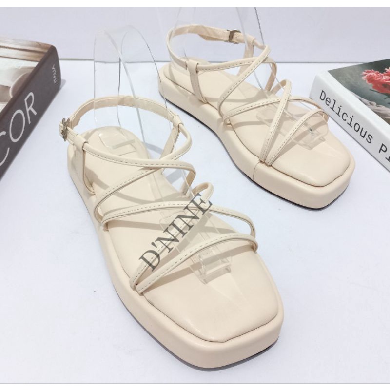 DEEYA DY 07 Sandal Wedges wanita platform empuk