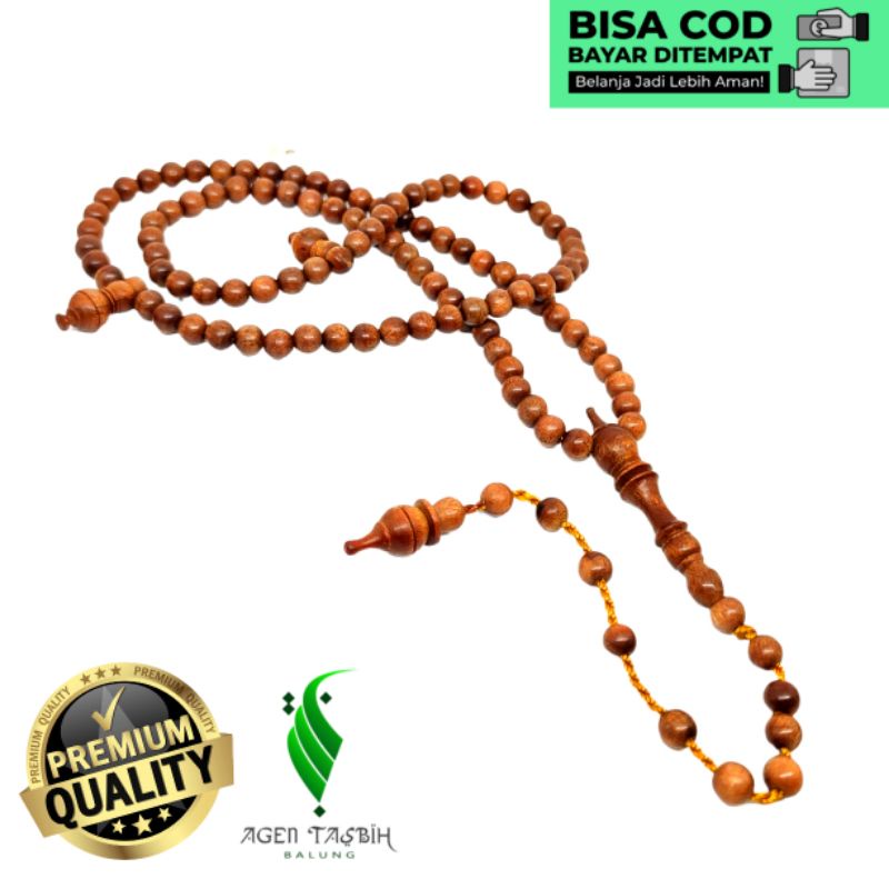 Tasbih Setigi Size 6mm Motif Bulat