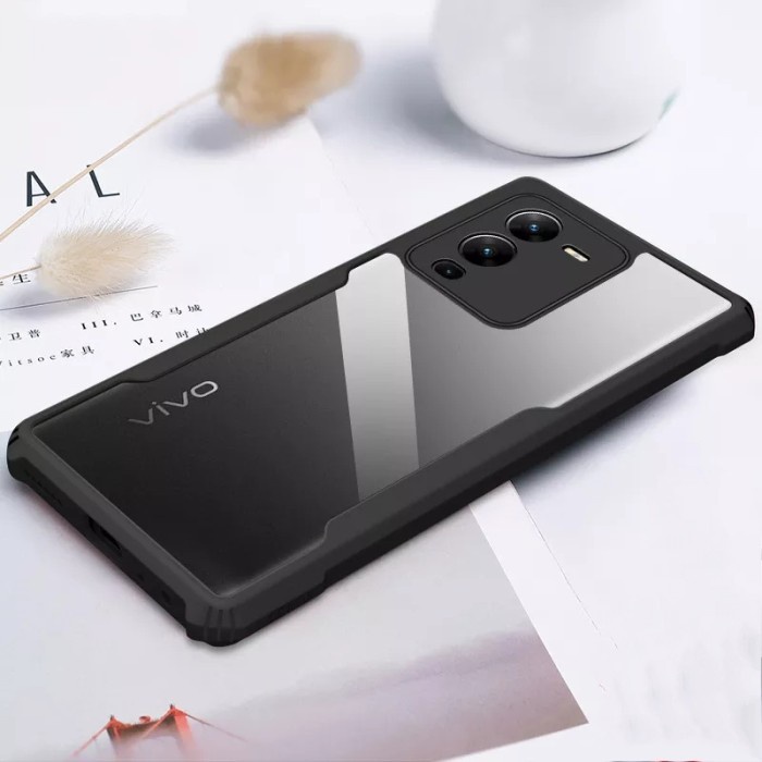 Casing VIVO V25 5G / V 25 PRO Soft Case Transparan Armor Bumper CLEAR - VIVO V25 PRO