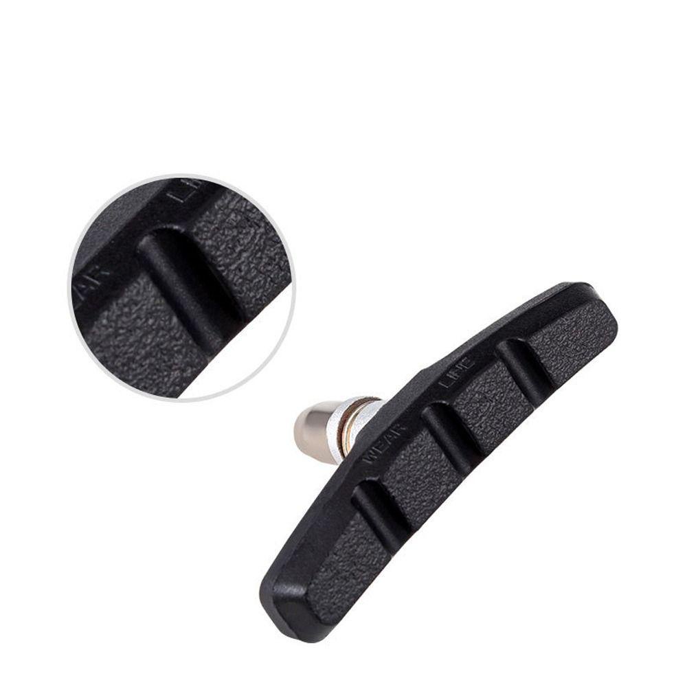 Lanfy Bantalan Rem Sepeda V Tahan Aus Silent 70mm Rubber Brake Pad Pengganti Break Block Blok Rem Sepeda MTB