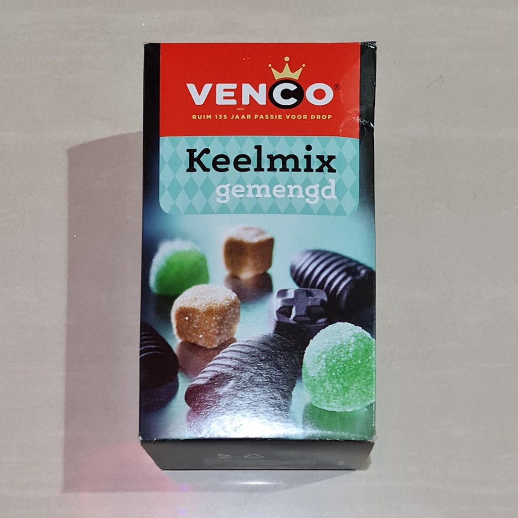 

Permen Venco Keelmix Gemengd Throat Mix Licorice 450 Gram