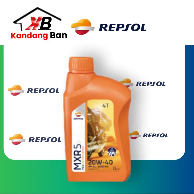 OLI REPSOL MXR 4T 20W-40 1L