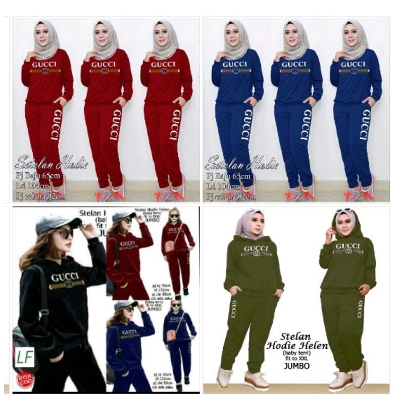 setelan baju olahraga size M-XXXL/set training wanita/baju senam lengan panjang/Jogger gym yoga