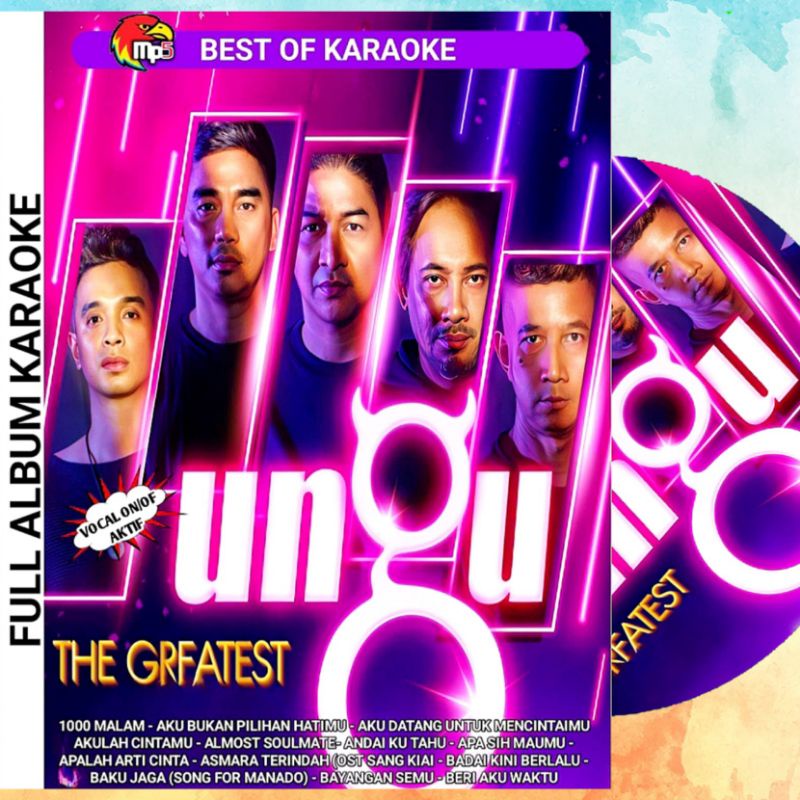 Jual KASET CD MOBIL - KASET MP5 LAGU UNGU FULL ALBUM - KASET CD MOBIL