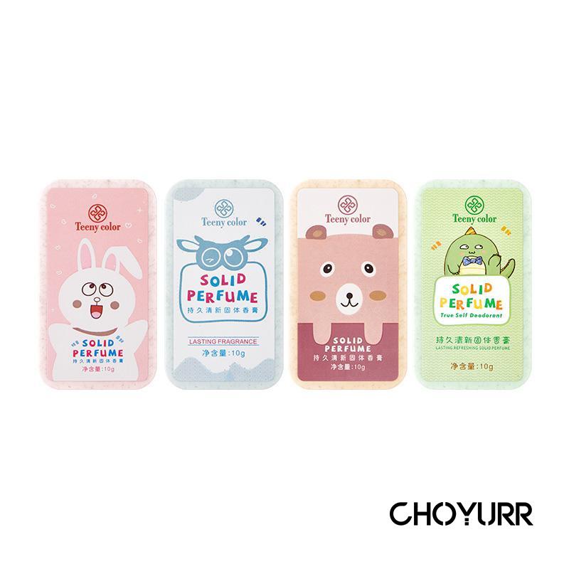 【COD】Parfum Padat Mini / Parfum Balsem Aroma Buah Bunga / Portable Solid Balm / Parfum Traveling Pria Wanita-CH