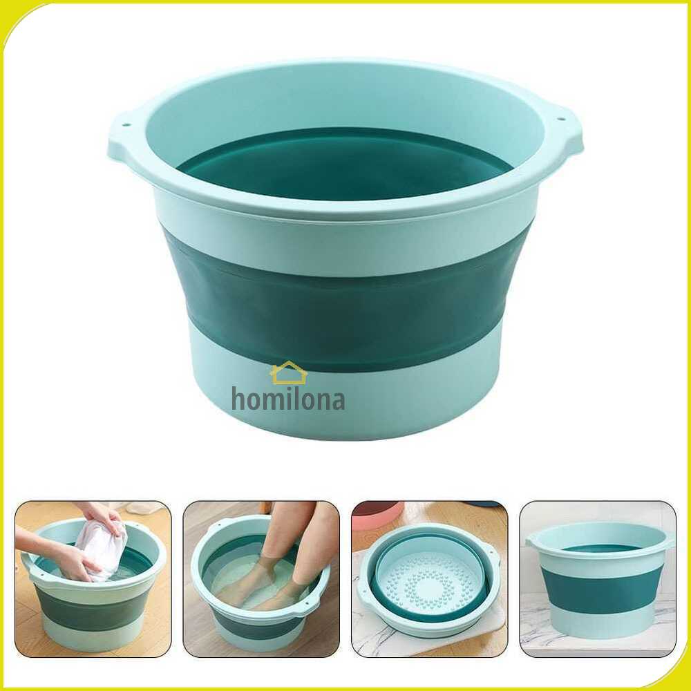 Peasy Baskom Ember Lipat Portabel Foldable Multifunction Water Bucket - F664