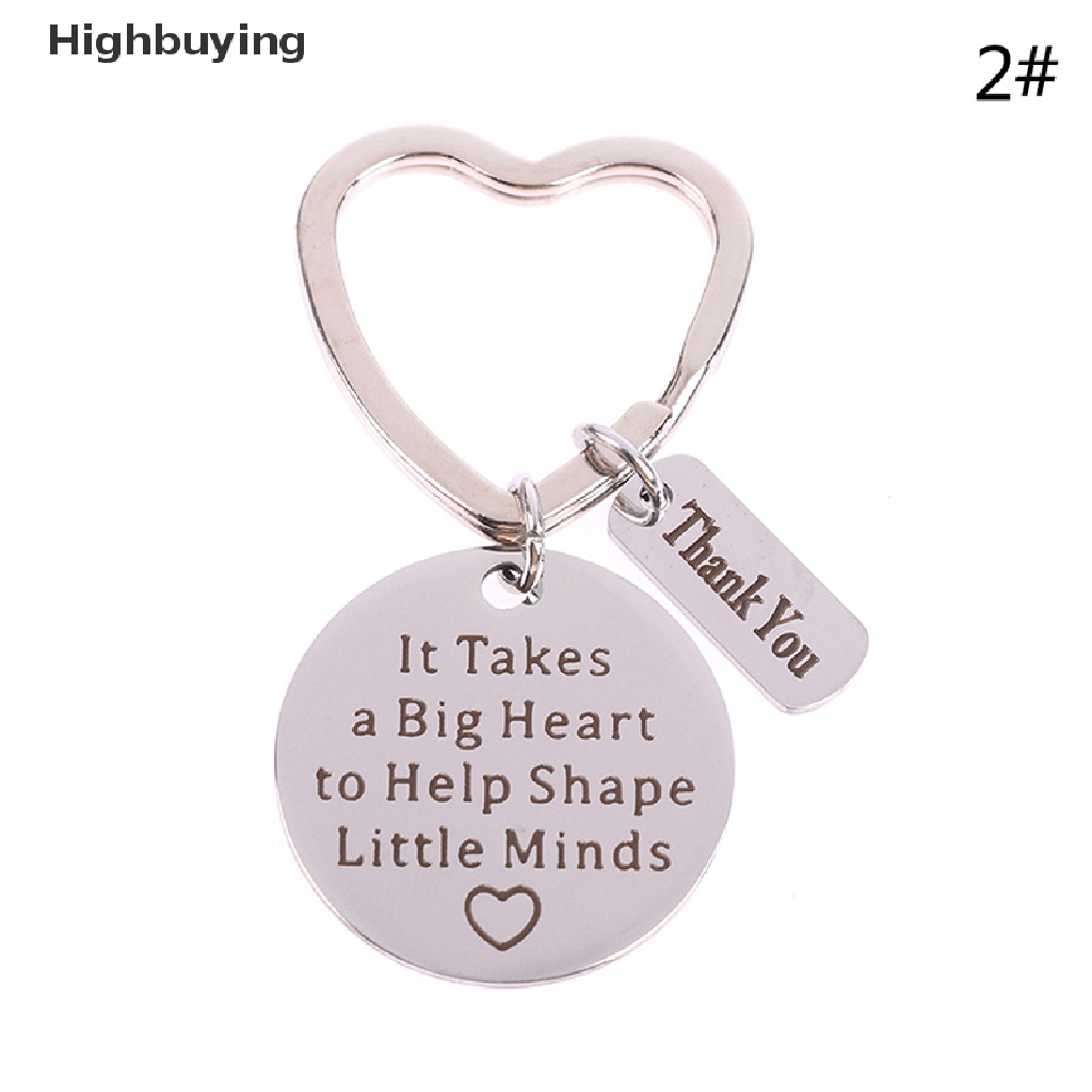 Hbid 2021hadiah Wisuda Hari Guru Gantungan Kunci It Takes Big Heart Keyring Glory