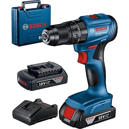 Bosch GSB 185-LI Brushless Impact Drill / Bor Beton Baterai 18Volt