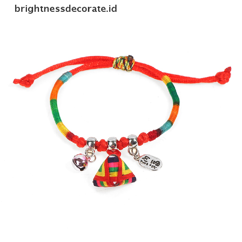 [Birth] Gelang Tali Tenun Tangan Warna Untuk Persahabatan Pria Wanita Anak Bracelet [ID]